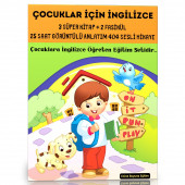 Çocuklar İçin İngilizce Eğitim Seti  3 Kitap + 25 Saat Anlatım - 2