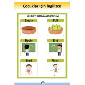 Çocuklar İçin İngilizce Eğitim Seti  3 Kitap + 25 Saat Anlatım - 6
