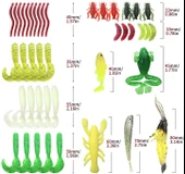 Valkyrie 78 Parça Rapala Jig Sahte Olta Yem ve Aksesuar Seti Tatlı ve Tuzlu Su Uyumlu - 6