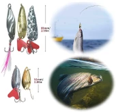 Valkyrie 78 Parça Rapala Jig Sahte Olta Yem ve Aksesuar Seti Tatlı ve Tuzlu Su Uyumlu - 7