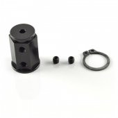 BaneBots Hub Hex Series 40 Set Screw 3mm Bore 2 Wide 1/2 Hex - 1