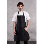 Dana derisi önlük siyah renk erkek - 1