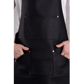 Dana derisi önlük siyah renk erkek - 2