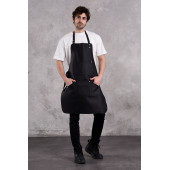 Dana derisi önlük siyah renk erkek - 7