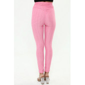 BRAZİL TAYT ARKASI BÜZGÜLÜ PEMBE - 2