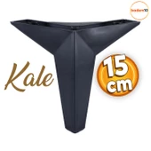 Kale Lüks Mobilya Kanepe Koltuk Tv Ünitesi Ayağı 15 Cm Siyah Ayakları thumbnail 1