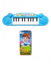 Dokunmatik Cep Telefonu Türkçe Sesli 4 Fonksiyonlu Ve 22 Tuşlu Sesli Elektronik Pembe Piyano thumbnail 1