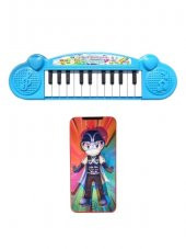 Dokunmatik Cep Telefonu Türkçe Sesli 4 Fonksiyonlu Ve 22 Tuşlu Sesli Elektronik Pembe Piyano thumbnail 1