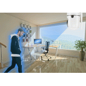 2MP Kablosuz Güvenlik Kamerası 1080P Hareket Sensörlü 360 derece KD-1614 - 4