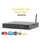 4 Kanal H265 Kablosuz Ahd Kayıt Cihazı KD-7004W - 1