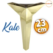 Kale Lüks Mobilya Kanepe Tv Ünitesi Koltuk Ayağı 23 Cm Altın Gold Konsol Ayakları - 1