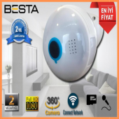 2 MP 1080P Kablosuz Ampul Kamera Xmeye KD-3608 - 6