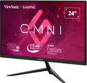 VIEWSONIC 23.8" VX2428 0.5MS 165HZ IPS FHD HDMI DP 3KENAR CERCEVESIZ FREESYNC GAMING MONITOR thumbnail 3