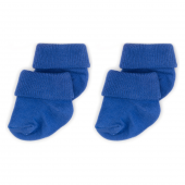 Novibaby 2li Bambu Bebek Çorap I Navy Blue I 0-6 ay I Lacivert Yenidoğan Bebek Çorabı - 1