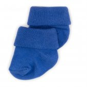 Novibaby 2li Bambu Bebek Çorap I Navy Blue I 0-6 ay I Lacivert Yenidoğan Bebek Çorabı - 2