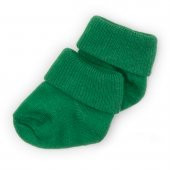 Novibaby 2li Bambu Bebek Çorap I Pine Green I 0-6 ay I Yeşil Yenidoğan Bebek Çorabı - 2
