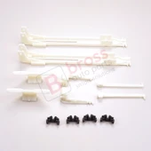 BMW X5 E53 E70 F15 F85 E60 E61 için Ön Panoramik Sunroof Tavan Cam Kızak Tamir Seti 54137118849 thumbnail 1