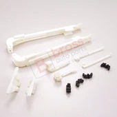 BMW X5 E53 E70 F15 F85 E60 E61 için Ön Panoramik Sunroof Tavan Cam Kızak Tamir Seti 54137118849 thumbnail 3