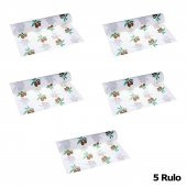 Roll-Up Zeytin Desenli Tek Kullanımlık Laminelli Kağıt Masa Örtüsü - 100x150 Cm. - 16 Yaprak 5 Rulo thumbnail 3