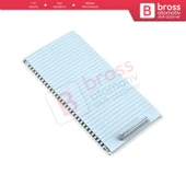 Mercedes W204 E W207 W212 için Orta Konsol Bardak Tutucu Sürgü Panjur Kapağı Gri 20468047089051 - 3