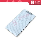 Mercedes W204 E W207 W212 için Orta Konsol Bardak Tutucu Sürgü Panjur Kapağı Gri 20468047089051 - 2