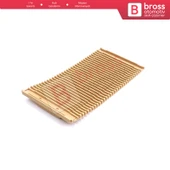 Mercedes W204 E W207 W212 için Orta Konsol Bardak Tutucu Sürgü Panjur Kapağı Bej 20468047089051 - 1