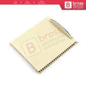 Mercedes Benz C-Class W203 CL203 2000-2007 için Orta Konsol Bardak Tutucu Sürgü Panjur Kapağı Bej 20368001239051 - 2