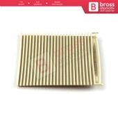 Mercedes Benz C-Class W203 CL203 2000-2007 için Orta Konsol Bardak Tutucu Sürgü Panjur Kapağı Bej 20368001239051 - 4