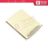 Mercedes Benz C-Class W203 CL203 2000-2007 için Orta Konsol Bardak Tutucu Sürgü Panjur Kapağı Bej 20368001239051 - 3