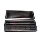 Mercedes W203 W208 W209 W210 W211 W215 W219 W220 W240 için 2 Adet Siyah Sunroof Tavan Havalandırma Izgarası A2117840644 thumbnail 1