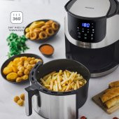Homend Airfryday 2502H 8 Farklı Program, Dokunmatik Ekran, 5l Yağsız Fritöz - 2