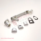 Renault Fluence Megane 3 Clio 4 Scenic 3 Captur 1 için Dış Kapı Açma Kolu Krom Renk 806B02596R thumbnail 5