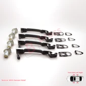 Renault Fluence Megane 3 Clio 4 Scenic 3 Captur 1 için 4 Adet Sensörlü Dış Kapı Açma Kolu 806B08422R thumbnail 5