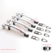 Renault Fluence Megane 3 Clio 4 Scenic 3 Captur 1 için 4 Adet Sensörlü Dış Kapı Açma Kolu 806B08422R thumbnail 2