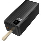Dexim K54 40.000 Mah 22.5W USB ve Type-C Çıkışlı LED Ekranlı Pd Askılı Powerbank Siyah - DCA0053 - 1