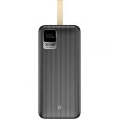 Dexim K54 40.000 Mah 22.5W USB ve Type-C Çıkışlı LED Ekranlı Pd Askılı Powerbank Siyah - DCA0053 - 2