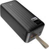 Dexim K54 40.000 Mah 22.5W USB ve Type-C Çıkışlı LED Ekranlı Pd Askılı Powerbank Siyah - DCA0053 - 5