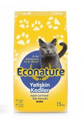 Econature Balıklı Yetişkin Kedi Maması 15 Kg - 4