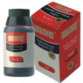Brons Istampa Mürekkebi Yağlı 30 CC Kırmızı BR-316 - 1