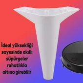 Aspen 12'li Set Mobilya Kanepe Koltuk Tv Ünitesi Ayağı Ayakları Destek 18 Cm Beyaz Konsol - 6