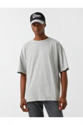 Oversize Basic Tişört thumbnail 3