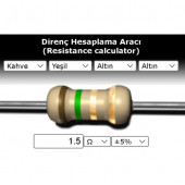 OEM 1.5 R (Ohm) Direnç thumbnail 1