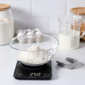 IKEA Genomsnıtt Hassas Dijital Mutfak Tartısı Terazi Siyah 3 Kg - 3