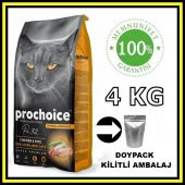 Pro choice Pro32 sterilised tavuklu kısır kedi 4 kg açık mama - 1