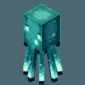 Minecraft Glow Squid Plastik Aparat - 1