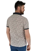 Erkek Polo Yaka Dijital Baskılı Tişört Waffle 2373 BGL-ST02795 thumbnail 5