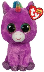 Ty Beanie Boos Peluş Mor Unicorn 15 cm - 1