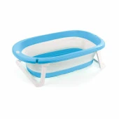 7259 Dolu Küçük Katlanabilir Küvet -Mavi - 4