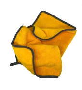 ALPARS Süper Emici Microfiber Araç Yıkama Ve Kurulama Bezi 40x70 Sarı - 6