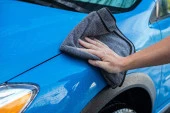 ALPARS Süper Emici Microfiber Araç Yıkama Ve Kurulama Bezi 40x70 Gri - 7